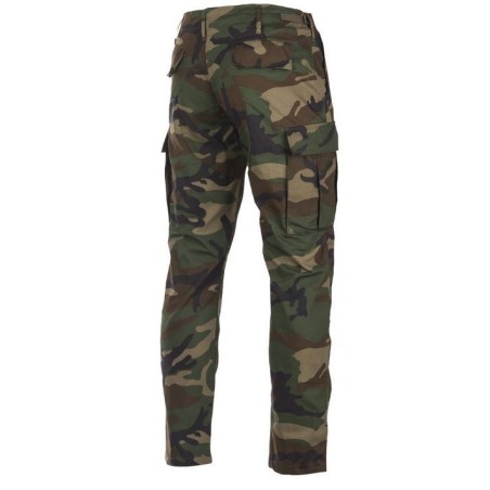 Pantalon US BDU Slim fit woodland- Teesar
