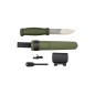 Mora Kansbol green etui et kit de survie