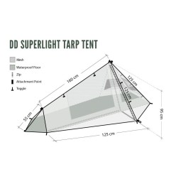 Tente ultra légère TarpTent 710g