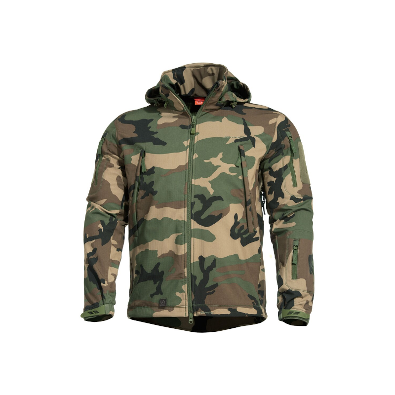 Veste Softshell Artaxes Pentagon Woodland