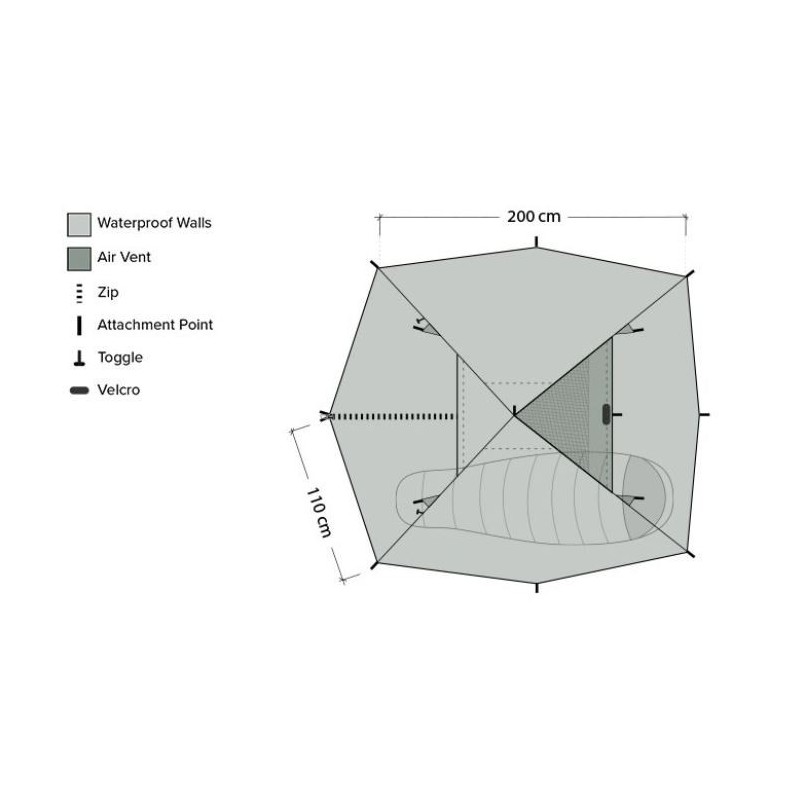 DD  Pyramide Tent MC