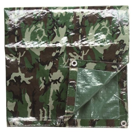 Bache 200x300cm camouflage woodland