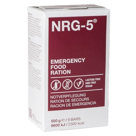 3 Rations de secours NRG-5