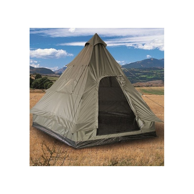 La tente Forester: une tente en toile Bushcraft Tente de Bushcraft et de  camping traditionnelle avec toile de coton biologique. Résistant à la pluie  et à la pourriture -  France